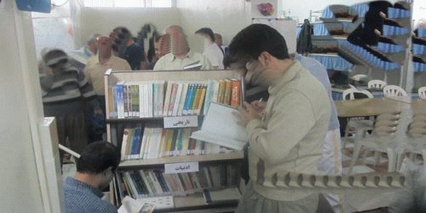 راه اندازی کتابخانه ی سیار در زندان مرکزی رشت