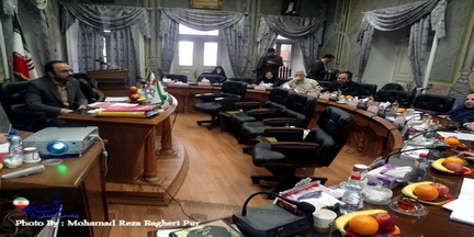 گزارش تصویری جلسه علنی شورای شهر رشت با 7 صندلی خالی